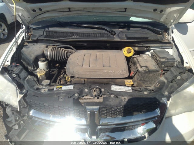 2013 DODGE GRAND CARAVAN SXT VIN: 2C4RDGCGXDR758646