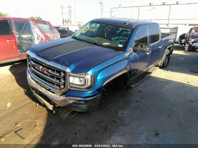 GMC Sierra 1500 Slt 2018 3GTU2NECXJG267946 Image 2