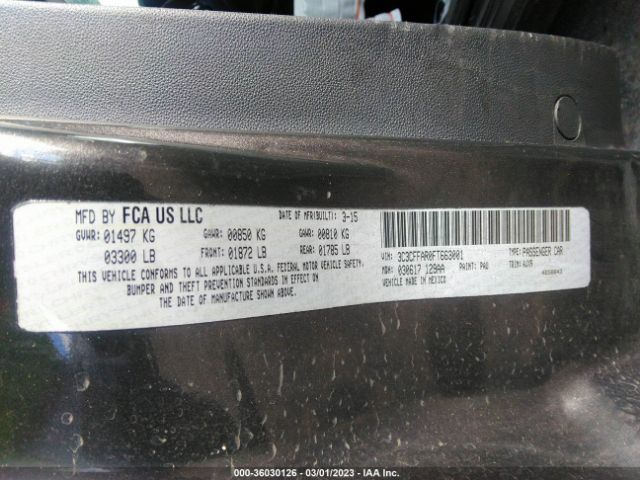 3C3CFFAR0FT663001 Fiat 500 Ribelle
