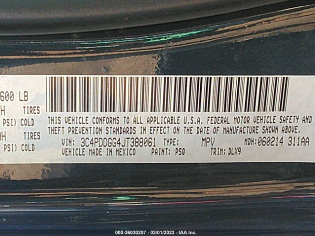 3C4PDDGG4JT388061 Dodge Journey Crossroad