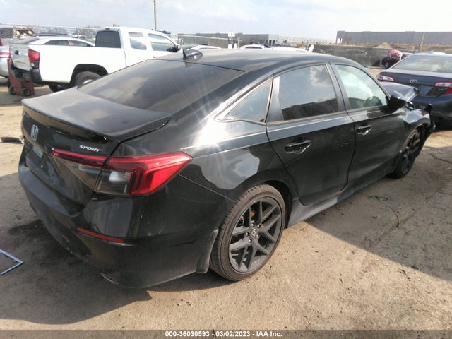 2022 HONDA CIVIC SEDAN SPORT VIN: 2HGFE2F54NH565785