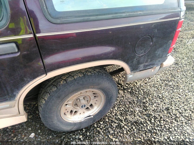 1993 FORD EXPLORER VIN: 1FMDU34X6PUA45781