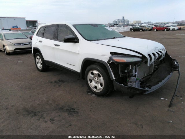 36031234 :رقم المزاد ، 1C4PJLAB8HW660521 vin ، 2017 Jeep Cherokee Sport مزاد بيع