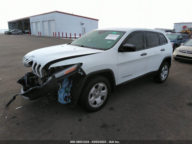 36031234 :رقم المزاد ، 1C4PJLAB8HW660521 vin ، 2017 Jeep Cherokee Sport مزاد بيع
