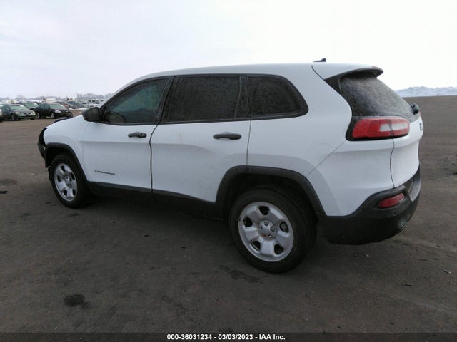 36031234 :رقم المزاد ، 1C4PJLAB8HW660521 vin ، 2017 Jeep Cherokee Sport مزاد بيع