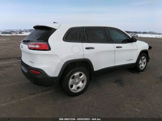 36031234 :رقم المزاد ، 1C4PJLAB8HW660521 vin ، 2017 Jeep Cherokee Sport مزاد بيع