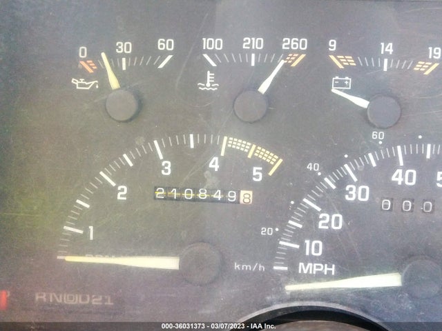1993 CHEVROLET GMT-400 C1500 VIN: 1GCDC14K2PZ234057