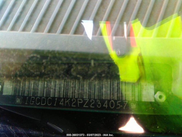 1993 CHEVROLET GMT-400 C1500 VIN: 1GCDC14K2PZ234057