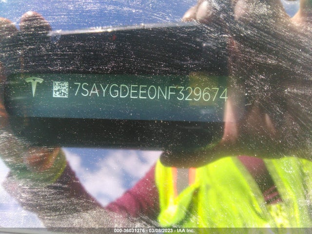 Tesla Model Y Long Range 2022 7SAYGDEE0NF329674 Image 9