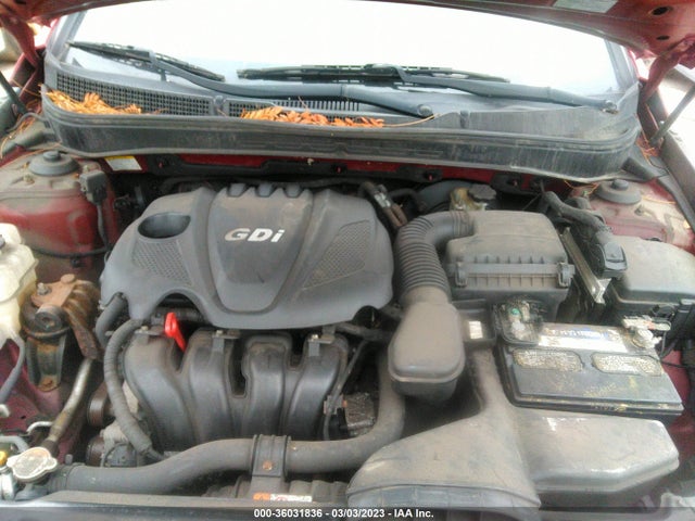 2013 HYUNDAI SONATA GLS PZEV VIN: 5NPEB4AC9DH702973