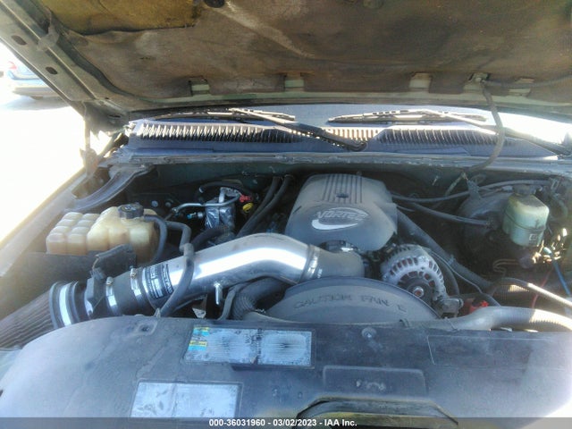 2002 GMC SIERRA 1500 SLE VIN: 2GTEC19VX21227074