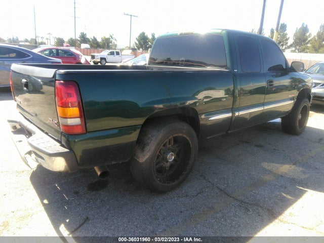 2002 GMC SIERRA 1500 SLE VIN: 2GTEC19VX21227074
