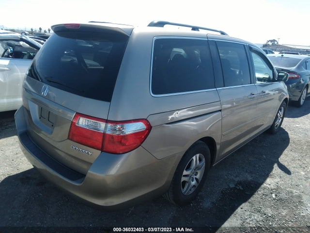 2005 HONDA ODYSSEY EX-L VIN: 5FNRL38645B060512