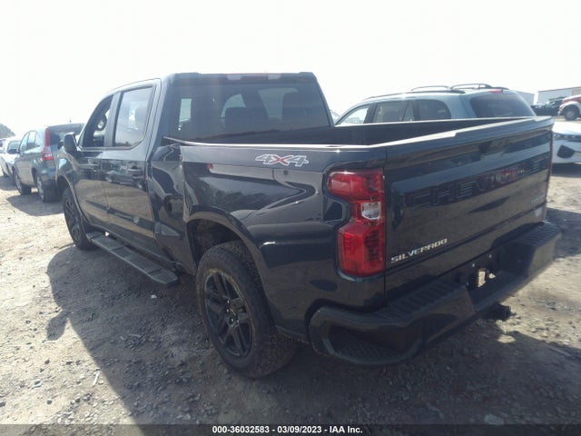Chevrolet Silverado 1500 Custom 2022 1GCPDBEK0NZ591345 Image 3