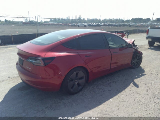 2022 TESLA MODEL 3 LONG RANGE VIN: 5YJ3E1EB7NF178401