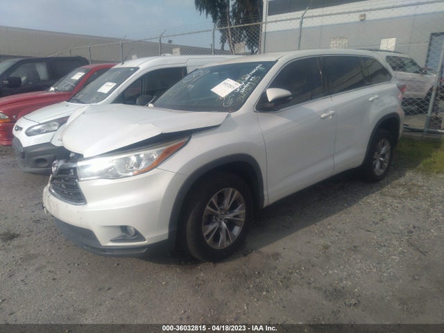 Toyota Highlander Le 2016 5TDZKRFH7GS173332 Image 2