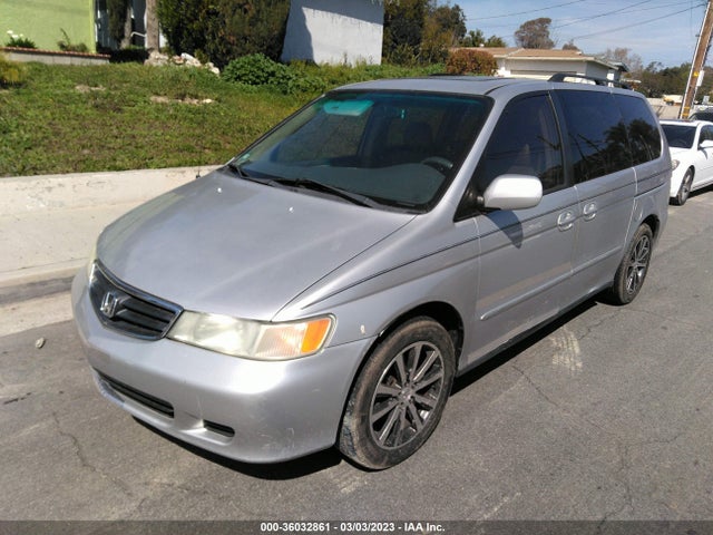 2002 HONDA ODYSSEY EX-L W/LEATHER VIN: 2HKRL18922H575147