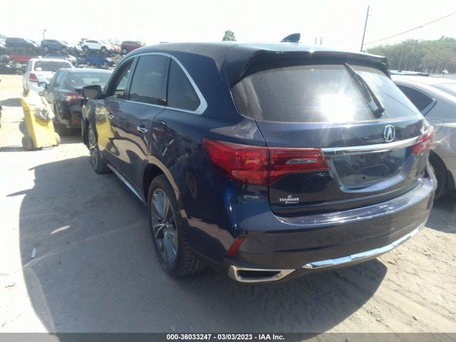 2017 ACURA MDX W/TECHNOLOGY PKG VIN: 5FRYD3H58HB002261