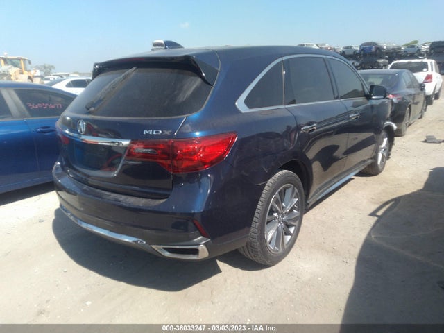 Acura Mdx W/technology Pkg 2017 5FRYD3H58HB002261 Image 4