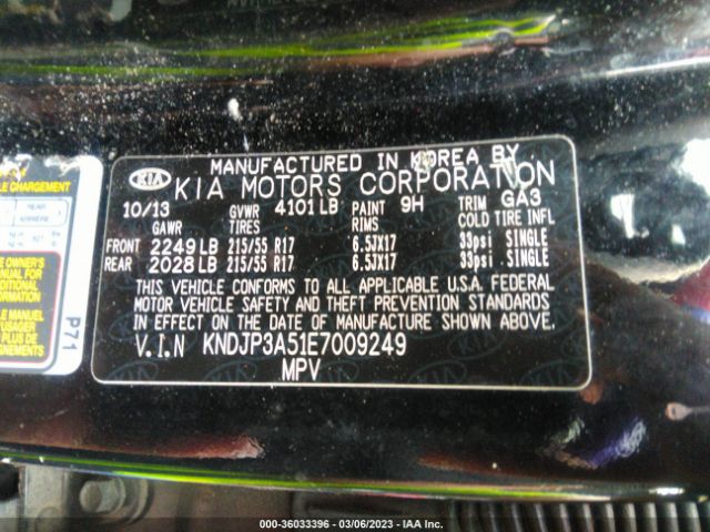 KNDJP3A51E7009249 KIA SOUL +