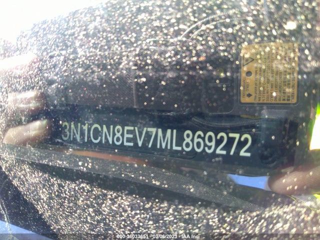 2021 Nissan Versa, VIN: 3N1CN8EV7ML869272