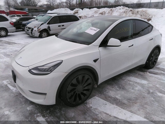 Tesla Model Y Performance 2021 5YJYGDEFXMF072320 Image 2