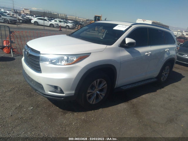 2015 TOYOTA HIGHLANDER XLE VIN: 5TDKKRFH2FS117525