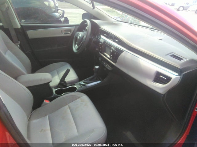 2016 TOYOTA COROLLA L/LE/S/S PLUS/LE PLUS VIN: 2T1BURHE6GC568030