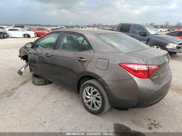 2019 TOYOTA COROLLA L/LE/SE/XLE/XSE VIN: 2T1BURHE3KC197787