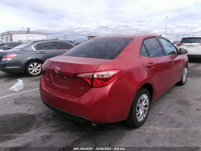 2019 TOYOTA COROLLA L/LE/SE/XLE/XSE VIN: 5YFBURHE4KP938349
