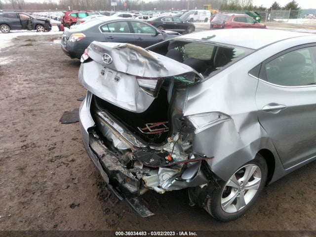 2016 HYUNDAI ELANTRA VALUE EDITION VIN: 5NPDH4AEXGH681437