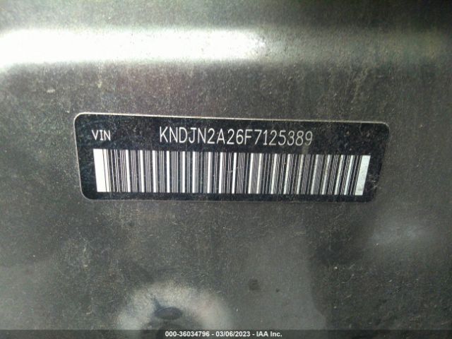 KNDJN2A26F7125389 KIA Soul Base