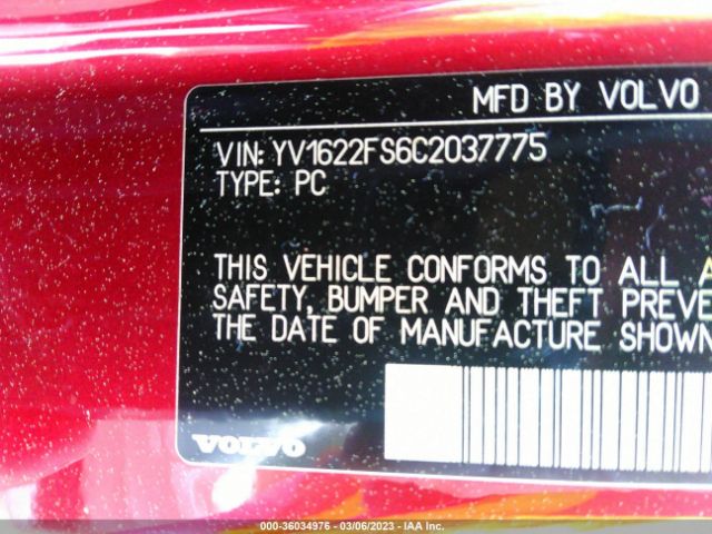 YV1622FS6C2037775 Volvo S60 T5