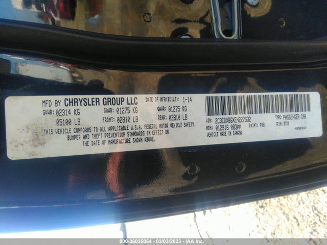 Dodge Charger Se 2014 2C3CDXBGXEH227532 Image 9