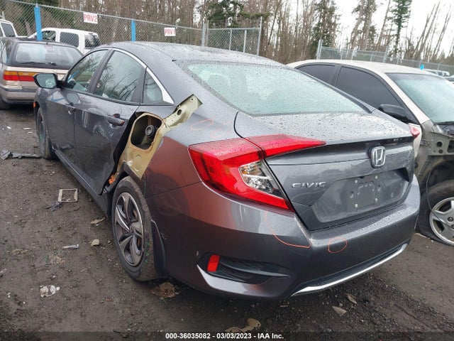 Honda Civic Sedan Lx 2021 2HGFC2F6XMH529127 Image 3