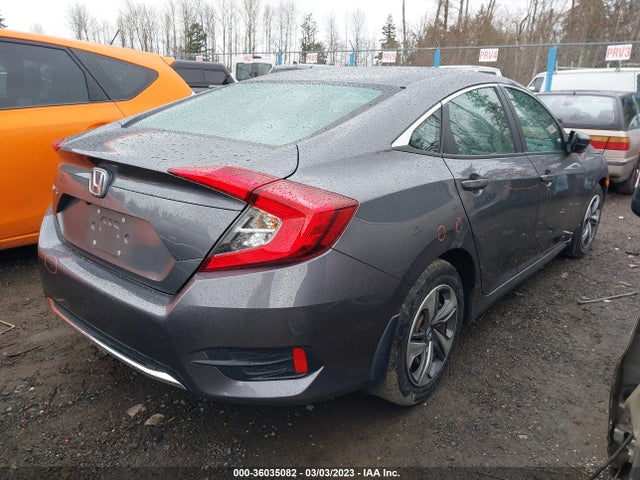 Honda Civic Sedan Lx 2021 2HGFC2F6XMH529127 Image 4
