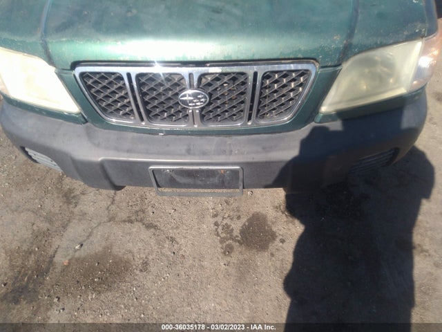 2001 SUBARU FORESTER L VIN: JF1SF63541H730679