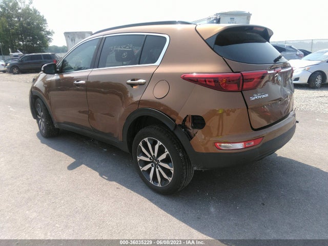 2018 KIA SPORTAGE EX VIN: KNDPNCAC0J7319529