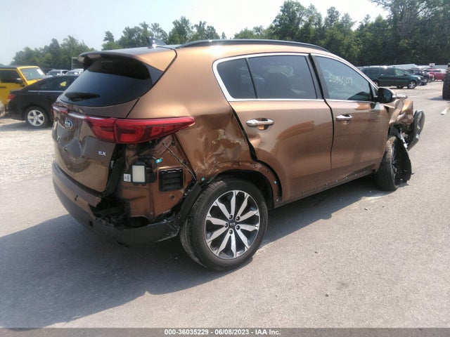 2018 KIA SPORTAGE EX VIN: KNDPNCAC0J7319529