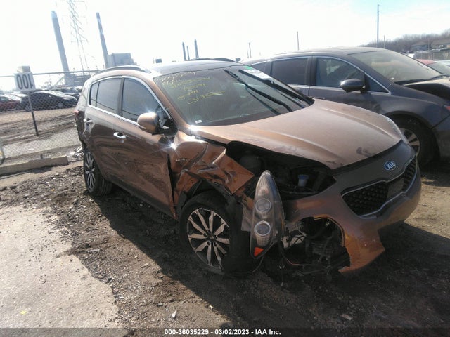 2018 KIA SPORTAGE EX VIN: KNDPNCAC0J7319529