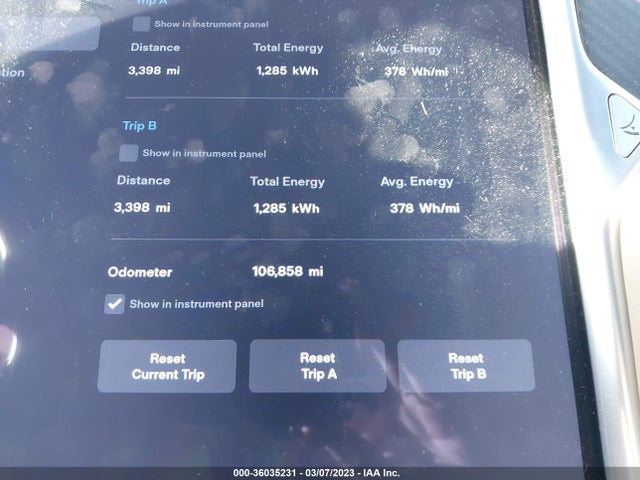 Tesla Model S 85d/70d/90d/p90d 2015 5YJSA1E21FF115139 Image 7