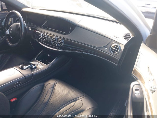 2015 MERCEDES-BENZ S-CLASS S 63 AMG VIN: WDDUG7JB0FA187755