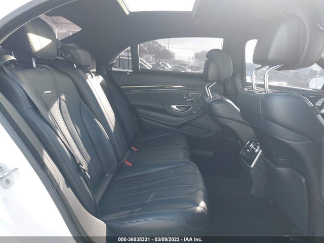 2015 MERCEDES-BENZ S-CLASS S 63 AMG VIN: WDDUG7JB0FA187755