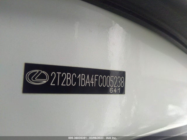 2T2BC1BA4FC005238 Lexus RX 450H