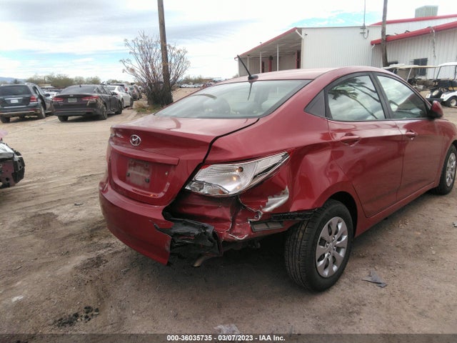 2017 HYUNDAI ACCENT SE VIN: KMHCT4AE6HU378653