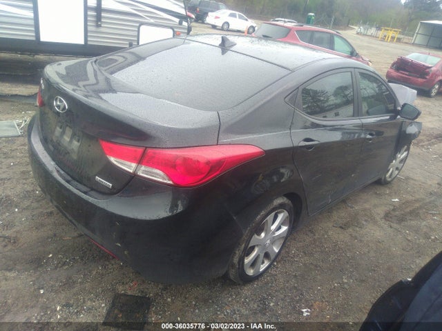2012 HYUNDAI ELANTRA LIMITED PZEV VIN: KMHDH4AE7CU313695