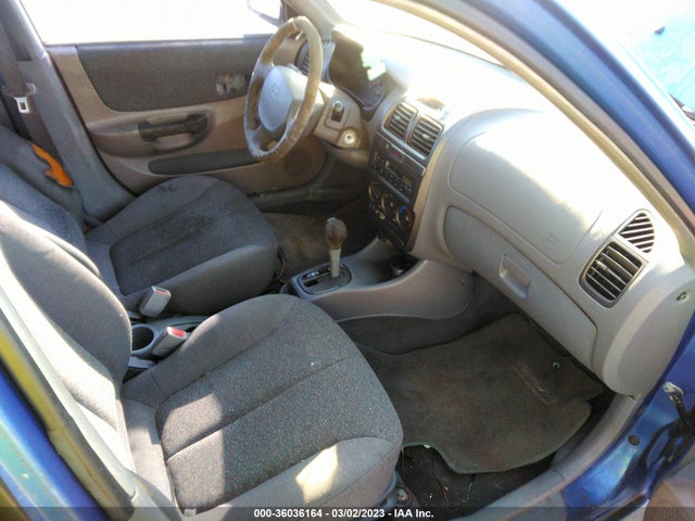 2002 HYUNDAI ACCENT GL VIN: KMHCG45C92U304096