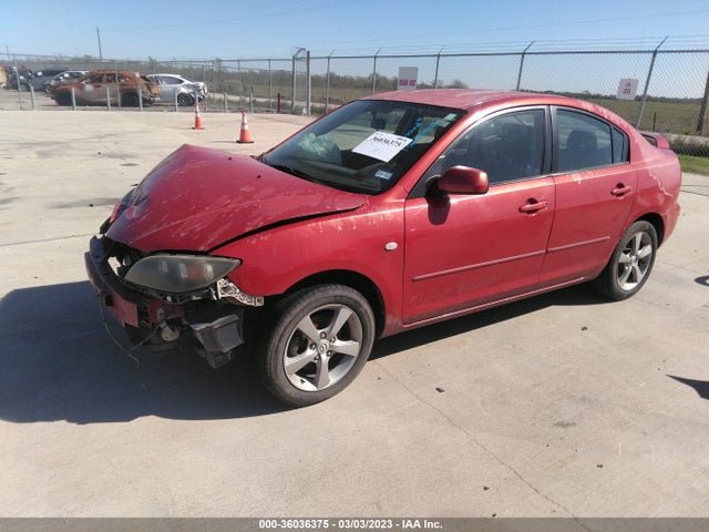 2006 MAZDA MAZDA3 I TOURING VIN: JM1BK12F661487055