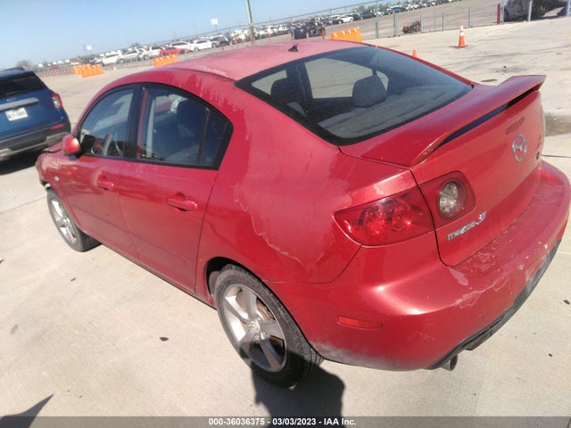 2006 MAZDA MAZDA3 I TOURING VIN: JM1BK12F661487055