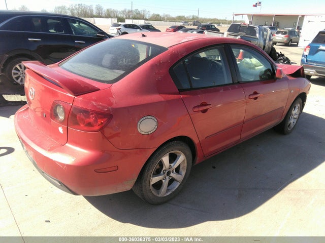 2006 MAZDA MAZDA3 I TOURING VIN: JM1BK12F661487055